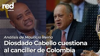 Tensión entre Diosdado Cabello y el canciller colombiano Luis Gilberto Murillo | Red+