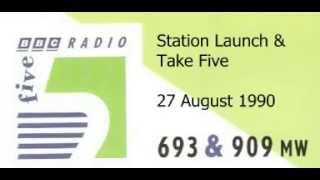 BBC Radio 5 Launch \u0026 Take Five 27 August 1990