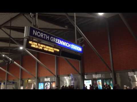 North Greenwich Underground Tube Station - Jubilee Line North Greenwich Underground Tube Station - Jubilee Line