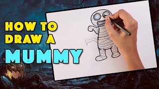 How To Draw A Mummy | Easy Step By Step Ways To Learn Drawing