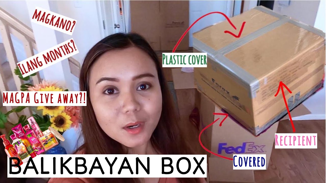 Balikbayan Box USA TO PINAS | What You Need To Know 2020 - YouTube