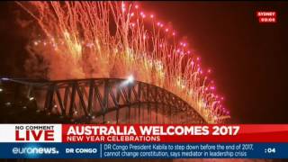 Новогодний салют в Сиднее 2017(Sydney New Years Eve Fireworks 2017)