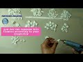 how to make clay using white cement making flower use white cement clay cement craft ideas