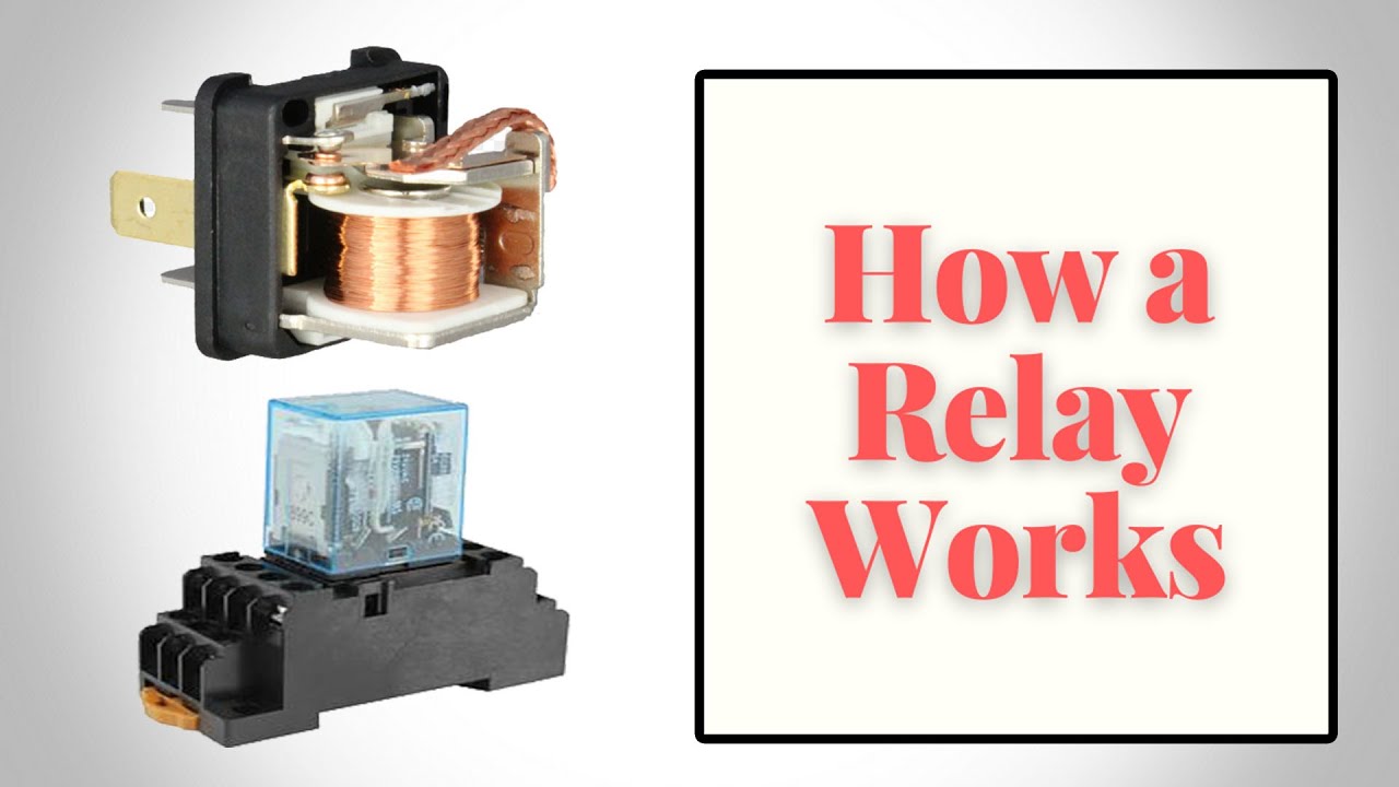 Electromagnetic Relay - How A Relay Works - Electromagnetic Relay ...