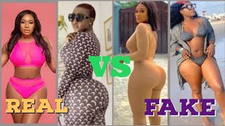 TOP 10 NOLLYWOOD ACTRESSES WHO ARE NATURALLY CURVY VS THOSE WHO DID PLASTIC SURGERY