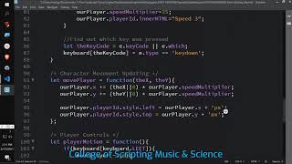 Camera Follows Player Using Javascript