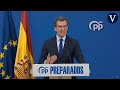 feijóo pregunta a sánchez si su independencia está comprometida por la información robada