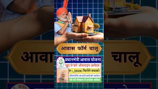 Pm Aawas फॉर्म चालू | pm आवास form apply start 2025 | pm aawas yojana registration #pmaawas #shorts