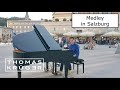 Amazing Pianist Plays Songs by Lewis Capaldi, Billie Eilish & The Weeknd in one Medley in Salzburg