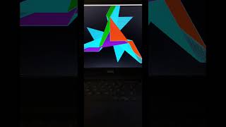 amazing animation created using python turtle graphics | python projects#shorts #coding