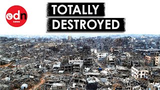 Raw Drone Footage Shows Destruction of Northern Gaza Strip