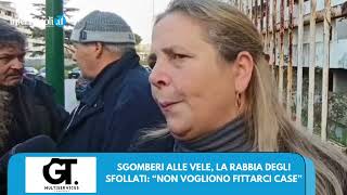 Partito lo sgombero della Vela Gialla di Scampia, via 15 famiglie prima della demolizione