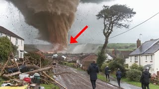 Horrifying Tornado Destroyed Cornwall: Storm Éowyn's Shocking Start in UK and Ireland