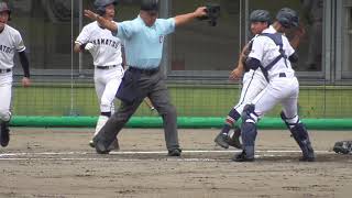 【2018秋季大会(香川)3回戦/2回裏】2018/10/07三本松高vs高松商業高