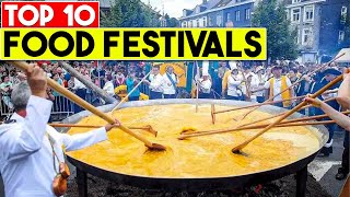 Top 10 food festivals and culinary events around the world: