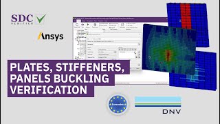 Plates, Stiffeners, and Panels Buckling verification in SDC Verifier and Ansys Mechanical