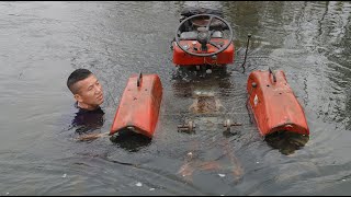 Recovering Severely Waterlogged Agricultural Tractors