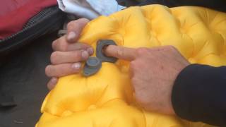 Sea to Summit UltraLight Inflating and Deflating