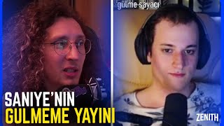 KAANFLIX | SANİYE'NİN GÜLMEME CHALLENGE YAYININI İZLİYOR