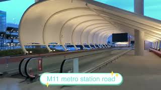 New Istanbul Airport Metro Station - where is M11 metro line - How to reach Istanbul airport subway