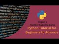Project1 Number Guessing Game | Fun Python Project for Beginners