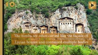 The ancient Lycians and their spectacular rock-cut tombs