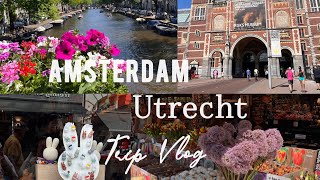 ひとり旅vlog 🇳🇱オランダへ行ってきた💨素敵な街並み🏘️とたくさんのミッフィー🐰