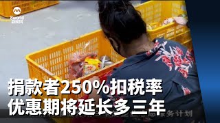 【财政预算案2023】捐款者250%扣税率优惠期将延长多三年