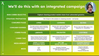 SFS Member Example - Alice Fennelly Strategy for Vim Cream