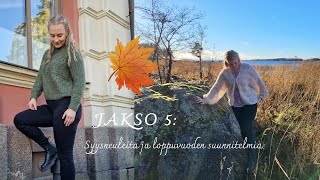 Jakso 5 - Syysneuleita ja loppuvuoden suunnitelmia