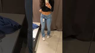 New In Amazing Low Waist Zara Jeans Collection! Must Haves! #fashion #jeans #wow #zarahaul #viral💃🏻🥰