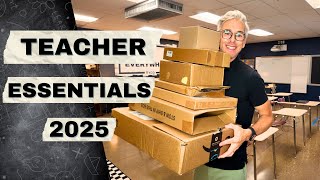New Teacher Haul 2025 | Classroom Essentials for a Fresh Start