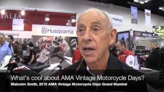 Malcolm Smith: 2010 AMA Vintage Motorcycle Days Grand Marshal