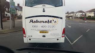 2 idiots use wrong lane to get past traffic in Hunts Cross.