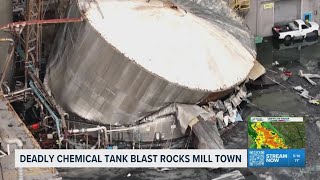 Deadly chemical tank implosion in Washington leaves 1 dead, others missing