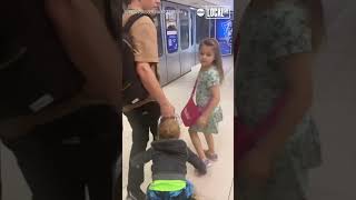 Dad finds creative hack for traveling with kids