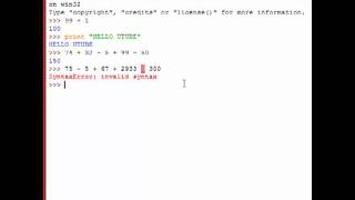 Python For Beginners 1 - Math Functions