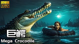 【FULL】美女海上遇到巨鰐極限大逃亡！| 巨鰐 Mega Crocodile #movie #冒险 #惊悚