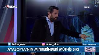 Ayasofya'nın minberindeki müthiş sır!