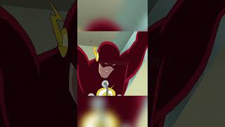 OMG Flash Actually OUTSMARTS Batman To Save The Justice League🧠⁉️#theflash #batman #dcau #heroic