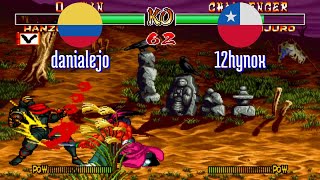 FT5 @samsho2: danialejo (CO) vs 12hynox (CL) [Samurai Shodown II Fightcade] Jan 1