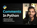 Comments In Python | Python For Beginners | Lecture 2
