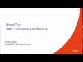 VIDEO - Hash Horizontal partition and its usage