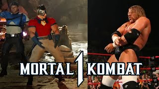 MK1 - All Peacemaker's WWE References
