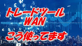 【FX】トレードツールWANの使い方を紹介