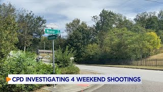 Chattanooga police investigating four separate weekend shootings that killed two people