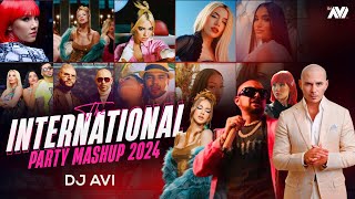 The International Party Mashup 2024 | Dj Avi | Sukhen Visual | Best Of Hollywood Hits