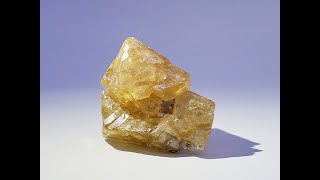 Gem Scheelite with Muscovite Minerals Specimen for Sale from Mt. Xuebaoding, Pingwu Co., China