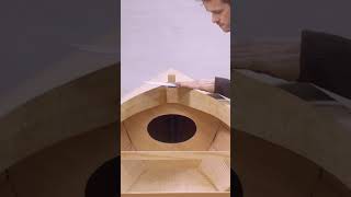 One of the most difficult details in #boatbuilding made easy! (Two-piece coaming ends) #woodenboat