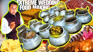 osama Extreme wedding food making Nahari biryani, mutton  kebab, butter chicken at delhi